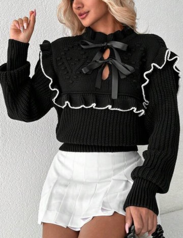 Pulover Shein, negru