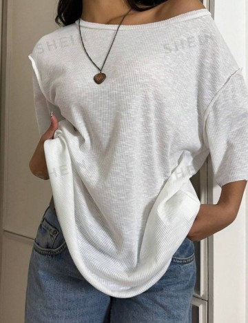 Tricou Shein, alb