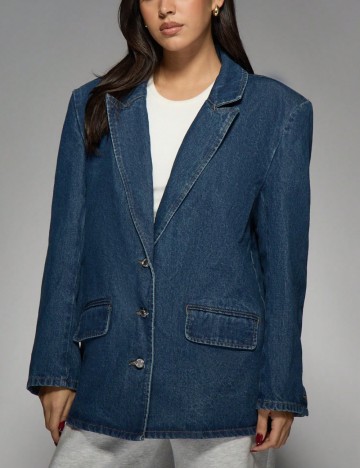 Sacou de blugi Shein Missguided, albastru