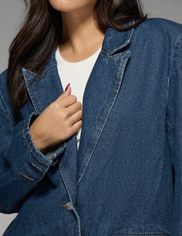 Sacou de blugi Shein Missguided, albastru