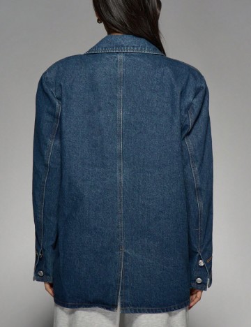 Sacou de blugi Shein Missguided, albastru