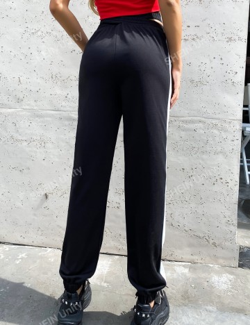 Pantaloni de trening Shein, negru