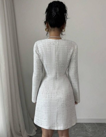 Rochie mini Shein, alb