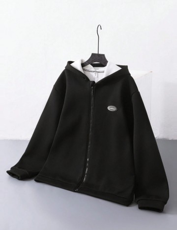 Hanorac Shein, negru