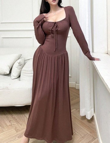 Rochie maxi Shein, maro