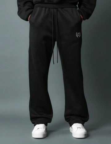 Pantaloni de trening Shein SUMWON, negru