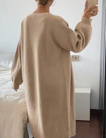 Cardigan Shein DAZY, bej