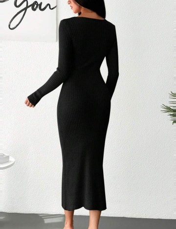 Rochie midi Shein, negru