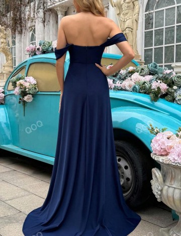 Rochie maxi Shein, albastru
