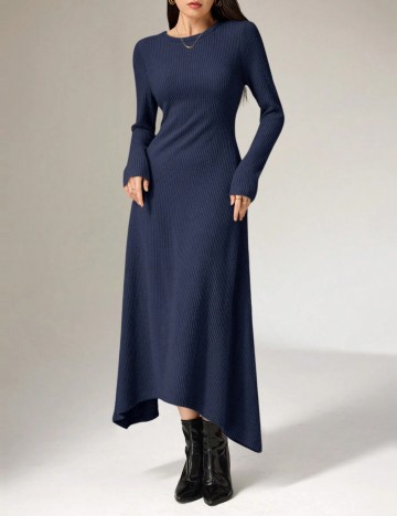 Set Rochie și Cardigan Shein, bleumarin