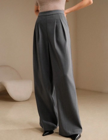 Pantaloni Shein, gri