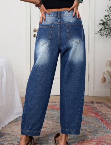Jeans Shein, albastru