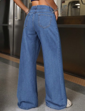 Jeans Shein, albastru