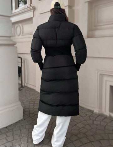 Geacă lungă Shein, negru