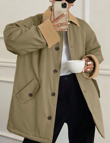 Trench Shein, kaki