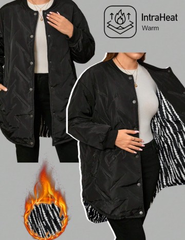 Geacă Shein Curve+, mix culori