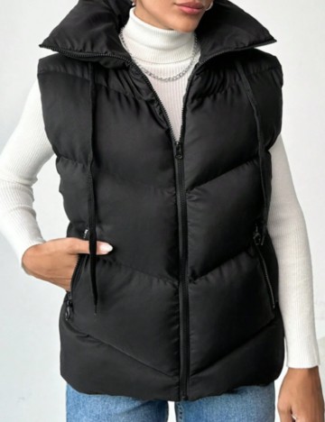 Vestă Shein, negru