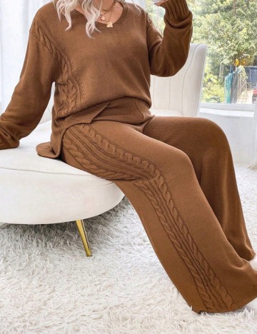 Compleu Shein Curve+, maro