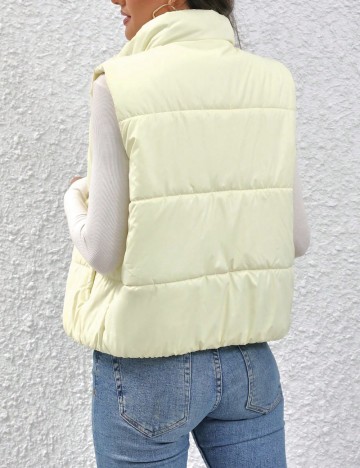 Vestă Shein, crem