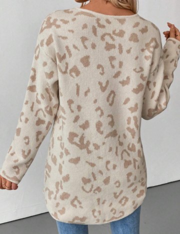 Pulover lung Shein, mix culori