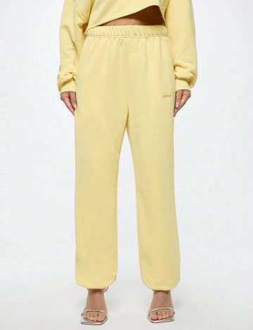 Pantaloni Shein, galben
