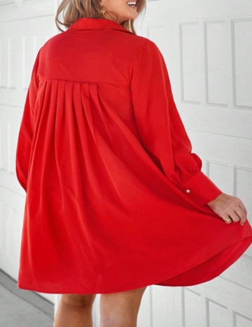 Rochie mini Shein Curve+, roșu