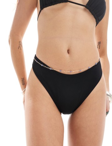 Slip WEEKDAY, negru
