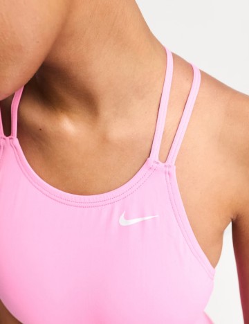Costum de baie întreg Nike, roz