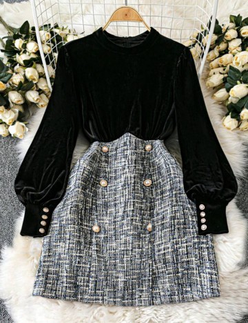 Rochie mini Shein, mix culori