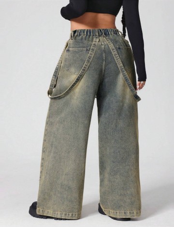 Jeans Shein Curve+, albastru
