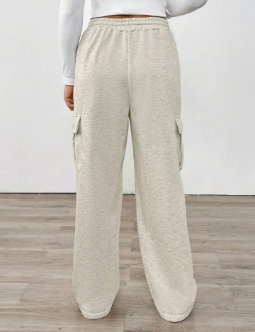 Pantaloni Shein Emery Rose, gri