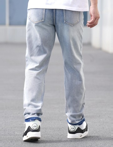 Jeans Shein MANFINITY, albastru