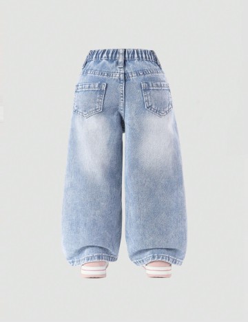 Jeans Shein, albastru