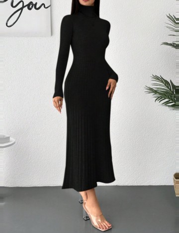 Rochie midi Shein, negru