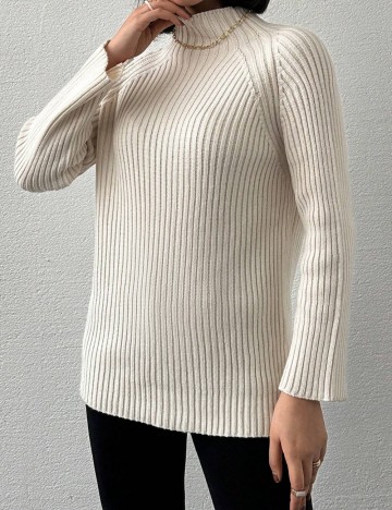 Pulover Shein, crem