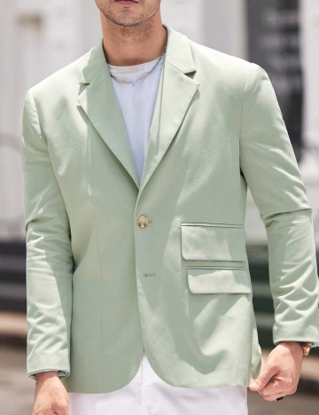 Sacou Shein MANFINITY, verde