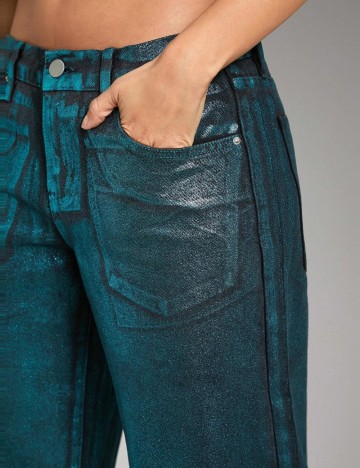 Jeans Shein, verde