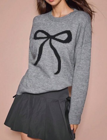 Pulover Shein, gri