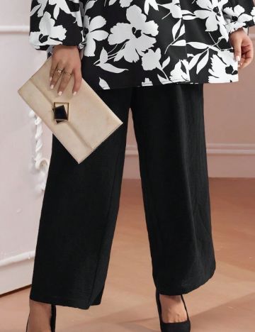 Pantaloni Shein Emery Rose, negru