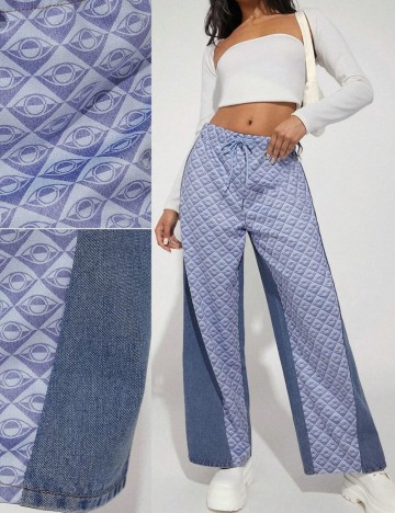 Jeans Shein, albastru