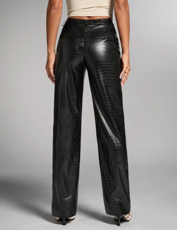 Pantaloni Shein BAE, negru