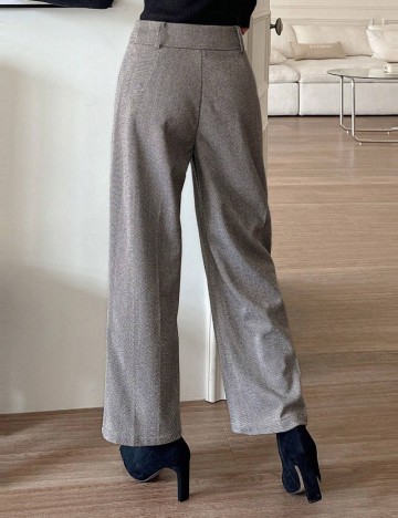 Pantaloni Shein DAZY, gri