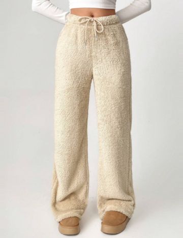 Pantaloni Shein, crem