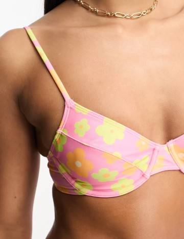 Sutien de baie Monki, mix culori
