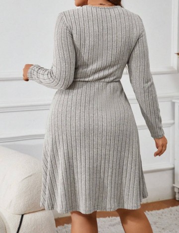 Rochie mini Shein Curve+, bej