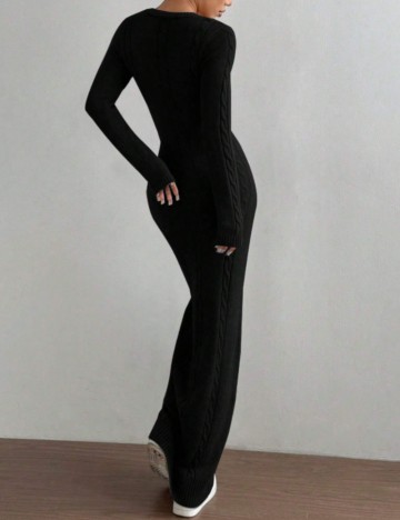 Rochie maxi Shein, negru