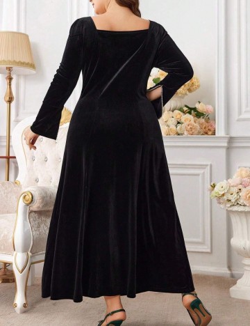 Rochie de ocazie Shein Curve+, negru