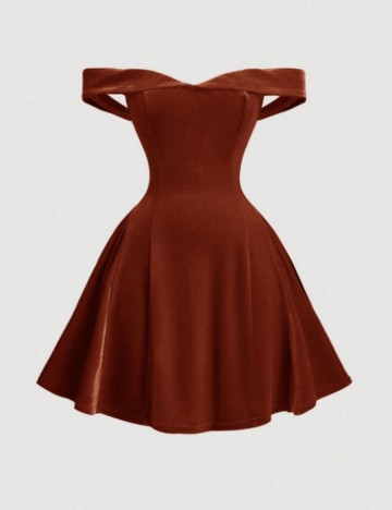 Rochie mini Shein, cărămiziu
