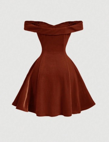 Rochie mini Shein, cărămiziu