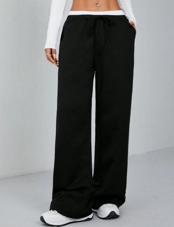 Pantaloni Shein, negru